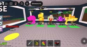 Conta upada em varios jogos do Roblox