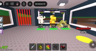 Conta upada em varios jogos do Roblox
