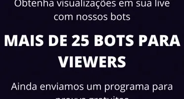 Pack Bot Viewers Twitch/Youtube