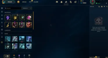 Conta LOL - Diamante IV, 56% de WR(E-MAIL NÃO VERIFICADO)
