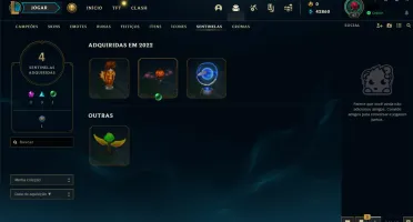 Conta LOL - Diamante IV, 56% de WR(E-MAIL NÃO VERIFICADO)