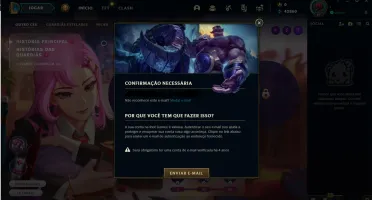 Conta LOL - Diamante IV, 56% de WR(E-MAIL NÃO VERIFICADO)