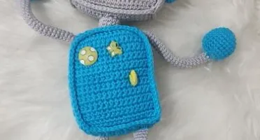 Amigurumi Robô em Crochê
