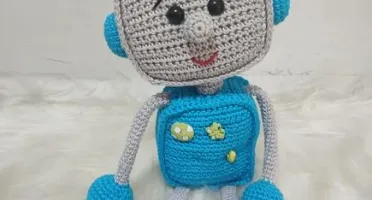 Amigurumi Robô em Crochê