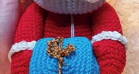 Boneco Papai Noel Pop Amigurumi (personalizados)