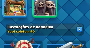 Clash Royale nível 42 com 8 evoluções e algumas elite.