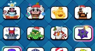 Clash Royale nível 42 com 8 evoluções e algumas elite.