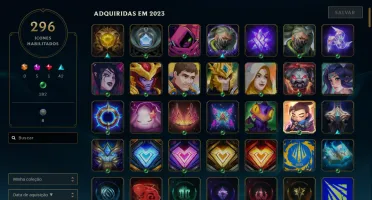 conta 375 skins todos champs/conta valorant com skins
