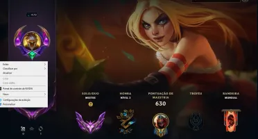 Conta lol +560 skins GraoMestre/Mestre