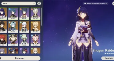 9 personagens 5* / Pra sair rápido