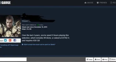 vendo conta steam com varios jogos
