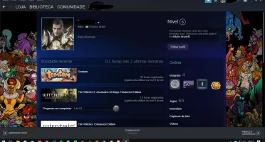 vendo conta steam com varios jogos