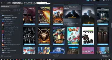 vendo conta steam com varios jogos