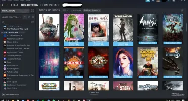 vendo conta steam com varios jogos