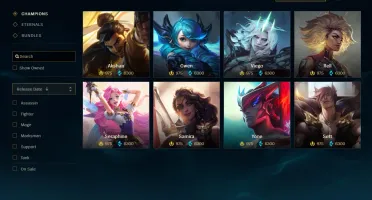 Conta nível 370 com 549 skins desde 2011