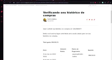 conta valorant beta