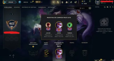 Conta League of Legends Full Acesso - 146 Champs e 238 Skins