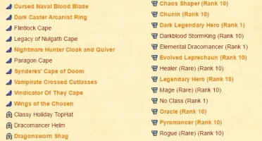 CONTA ADVENTURE QUEST WORLDS AQW
