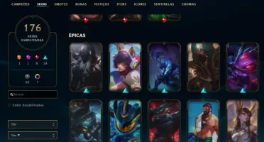 CONTA LOL PLATINA