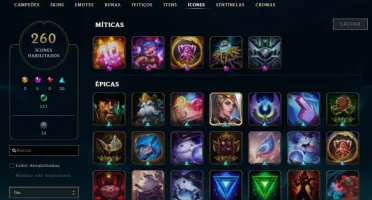 CONTA LOL PLATINA