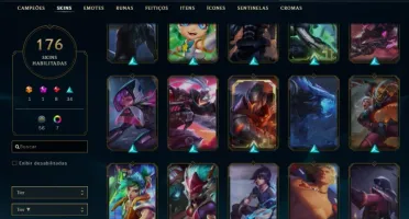 CONTA LOL PLATINA