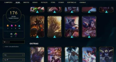 CONTA LOL PLATINA
