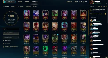 Conta league of legends diamante 5 flex, platina 5 solo/duo