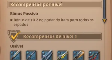 Conta Albion - !Muito bem upada!