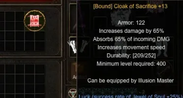 Mu Online Webzen ILLUSION KNIGHT IK lvl 800 Nidavellir