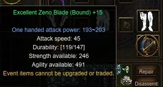 Mu Online Webzen ILLUSION KNIGHT IK lvl 800 Nidavellir