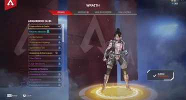 CONTA HERANÇA WRAITH KUNAI APEX LEGENDS - ORIGIN