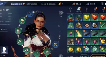 CONTA MIR4 -LV 40-24K PODER- SA 11-PRONTO PARA MINERAÇÃO