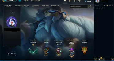 Conta League  Of legends
