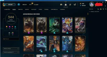 Conta League  Of legends