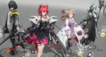 ARKNIGHTS ENDFIELD Conta com Laevatain + ardelia + Arma T6