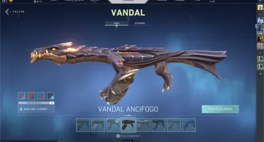 Conta IMORTAL 3 (ATO 3 - 3) + VARIAS SKINS (DRAGÃO + RGX)