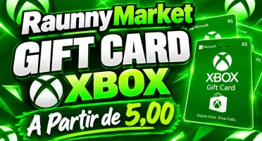Cartão-presente Xbox Digital de R$5 a R$100 – Código Brasil