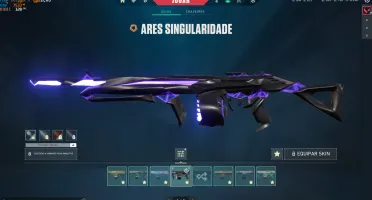 Conta valorant R$3400 gastos em skins