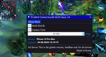 Mapa hack wild rift atualizado 6.0 sem ban android e ios