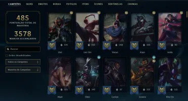 Conta de lol e valorant com e-mail
