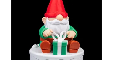 Gnomo Decorativo em Impressão 3D