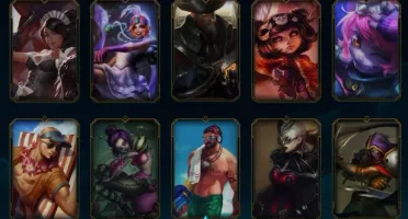 Conta Platina 4 135 campeões/102 skins 60% de winrate