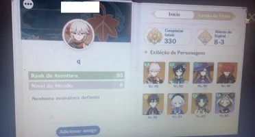 ar 55 diluc xiao kokomi zhong e gemas para o baizou garantid