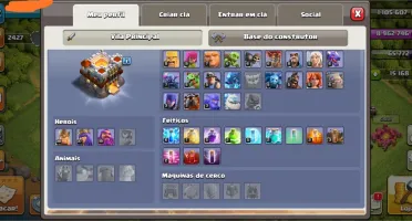 Clash of clans CV11 Nível 147