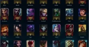 LEVEL 30 - "BRONZE" + 54 CHAMPS + SKINS + HONRA NV 5