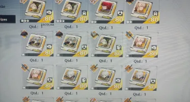 480 reais Tower of Fantasy com Lin C6 e Alyss C4 Saki C3