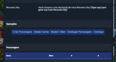Conta otpokemon mundo red