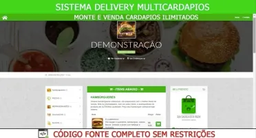 Script Delivery Php 7.x Multicardapios Integração Whatsapp
