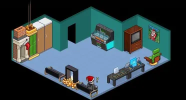 CONTA HABBO 2010 COM ITENS E EMBLEMAS RAROS