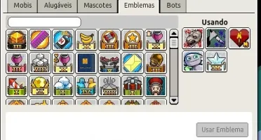 CONTA HABBO 2010 COM ITENS E EMBLEMAS RAROS